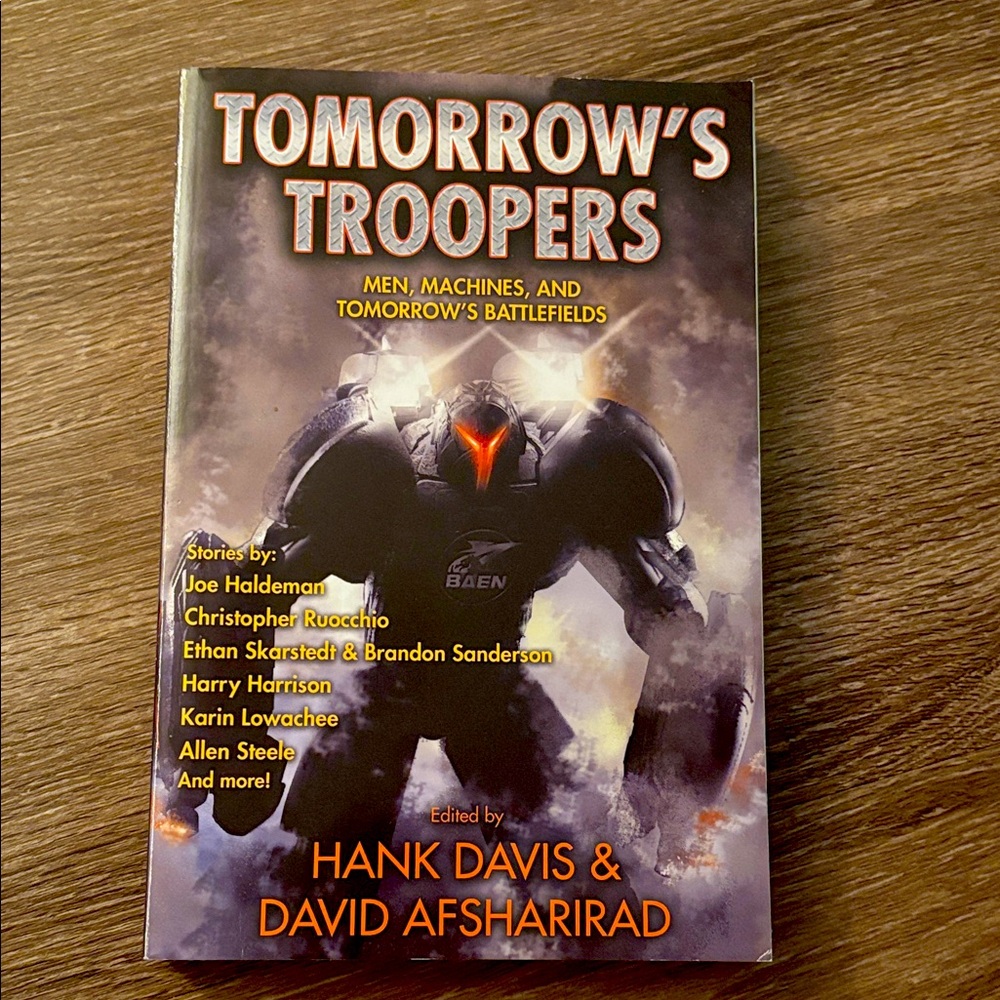 Tomorrow's Troopers Anthology Book